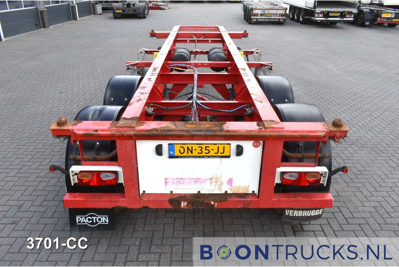 Pacton TXC 233 | 20ft * 2980 Kg * BPW / DRUM * NL TRAILER * 3x AVAILABLE - Полуприцеп-контейнеровоз/ Сменный кузов: фото 2 Pacton TXC 233 | 20ft * 2980 Kg * BPW / DRUM * NL TRAILER * 3x AVAILABLE - Полуприцеп-контейнеровоз/ Сменный кузов: фото 2
