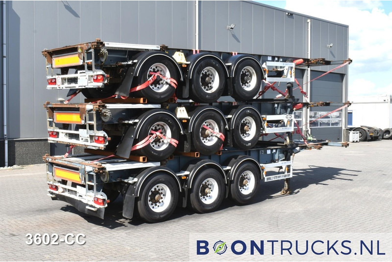 Van Hool 3B0071 STACK PRICE € 11500 | 20-30ft * ADR: FL, AT, OX * 3840 KG * LIFT AXLE - Полуприцеп-контейнеровоз/ Сменный кузов: фото 1 Van Hool 3B0071 STACK PRICE € 11500 | 20-30ft * ADR: FL, AT, OX * 3840 KG * LIFT AXLE - Полуприцеп-контейнеровоз/ Сменный кузов: фото 1