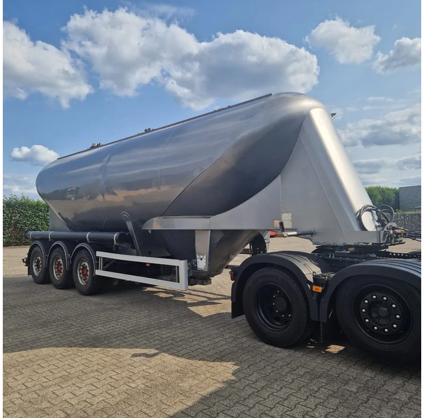 Zvvz 38000 liter aluminium GMP, veevoeder onderlosser met Vogelsang pomp - Полуприцеп-цистерна: фото 5 Zvvz 38000 liter aluminium GMP, veevoeder onderlosser met Vogelsang pomp - Полуприцеп-цистерна: фото 5
