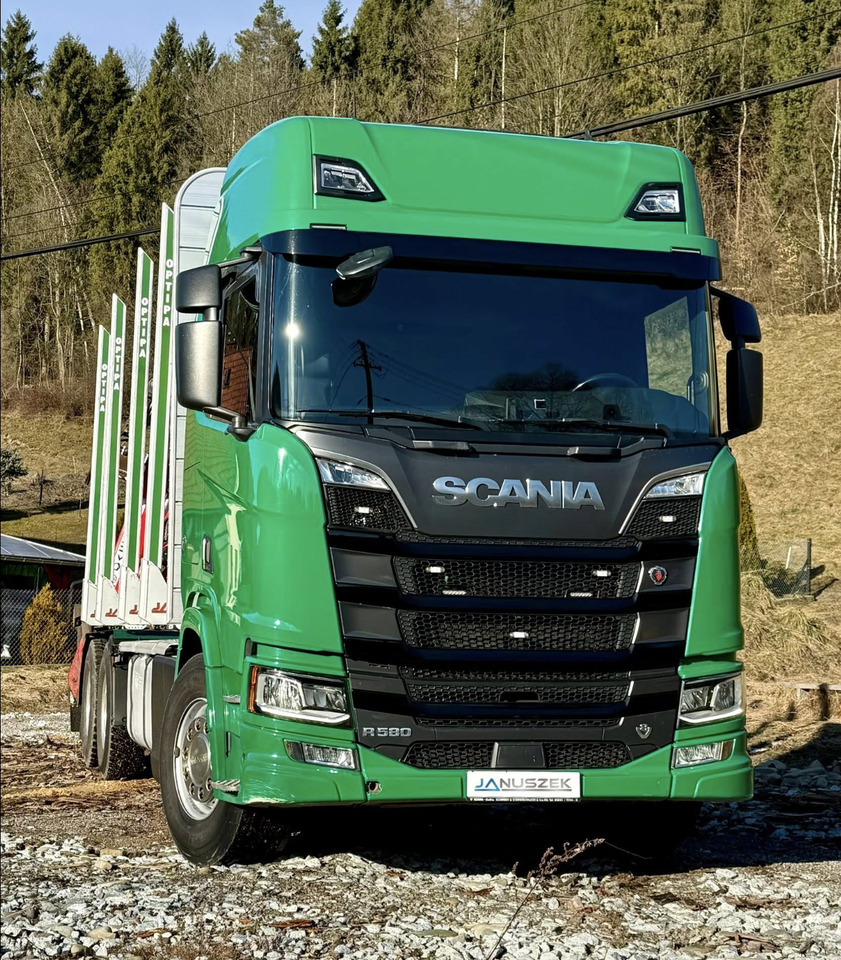 Лесовоз, Автоманипулятор для транспортировки леса SCANIA R580: фото 9 Лесовоз, Автоманипулятор для транспортировки леса SCANIA R580: фото 9