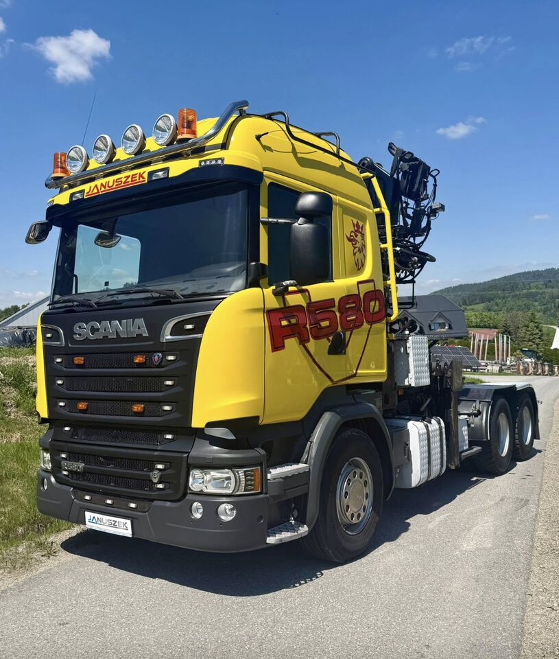 SCANIA R580 - Лесовоз: фото 5 SCANIA R580 - Лесовоз: фото 5