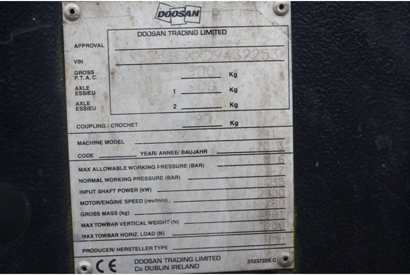 Doosan 7/41+ - Аккумулятор: фото 5 Doosan 7/41+ - Аккумулятор: фото 5