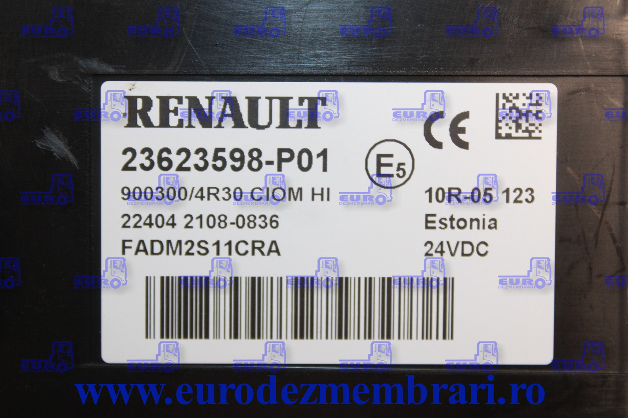 CALCULATOR CIOM HI RENAULT T 23623598 - Блок управления для Грузовиков: фото 3 CALCULATOR CIOM HI RENAULT T 23623598 - Блок управления для Грузовиков: фото 3