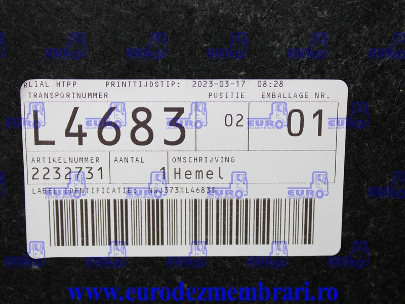 ELEMENT INTERIOR CABINA DAF XF XG 2232731 - Кабина и интерьер для Грузовиков: фото 4 ELEMENT INTERIOR CABINA DAF XF XG 2232731 - Кабина и интерьер для Грузовиков: фото 4