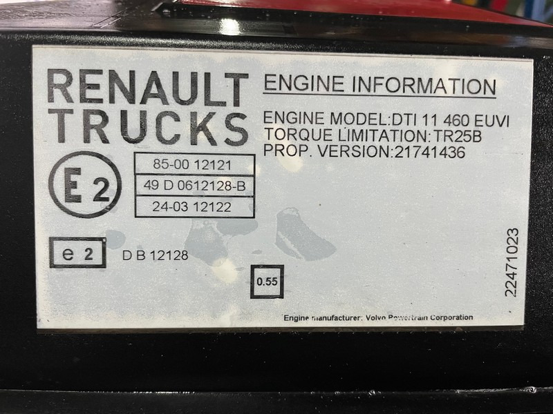 MOTOR RENAULT T DTI 11 460CP E6 21741436 - Двигатель для Грузовиков: фото 5 MOTOR RENAULT T DTI 11 460CP E6 21741436 - Двигатель для Грузовиков: фото 5