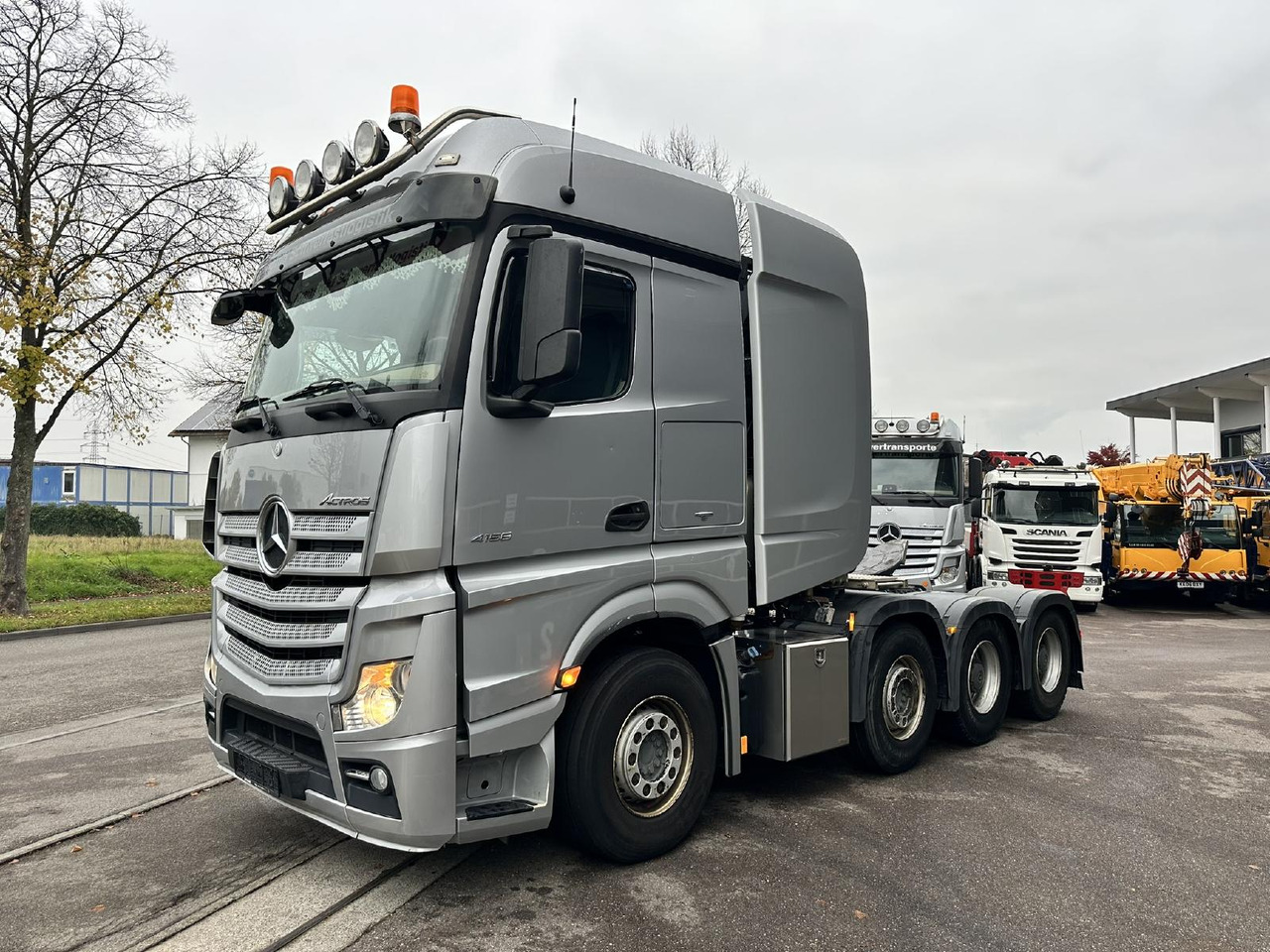 Mercedes Benz Actros 4158 SLT 8x4 (ZGG 155 t) - Тягач: фото 1 Mercedes Benz Actros 4158 SLT 8x4 (ZGG 155 t) - Тягач: фото 1