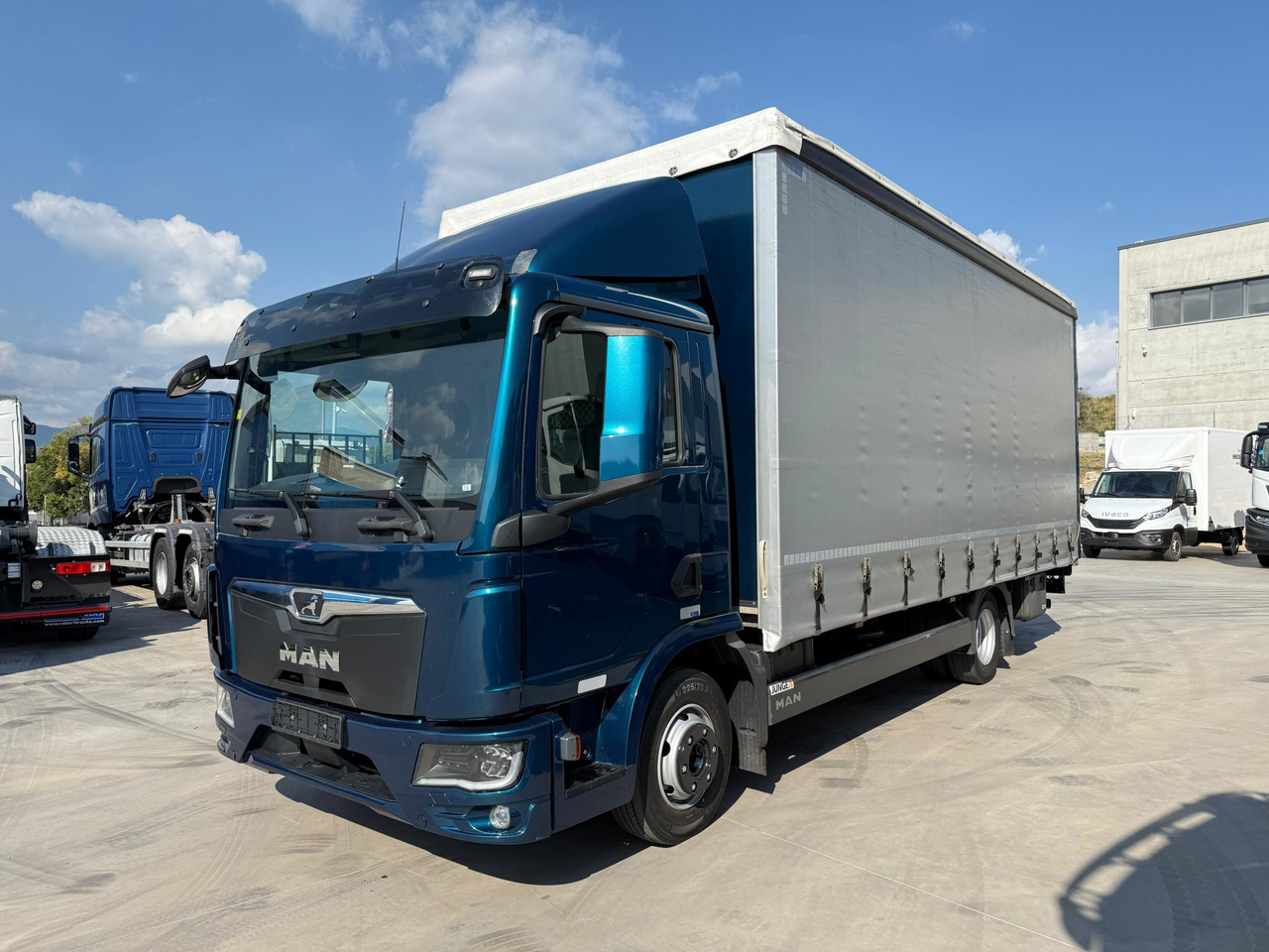 MAN 8.190 BL TGL E6 (Tauliner) - Тентованный грузовик: фото 1 MAN 8.190 BL TGL E6 (Tauliner) - Тентованный грузовик: фото 1