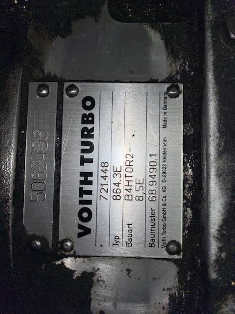 VOITH 864.3E ex Citaro, B4HTOR2, 68.9490.1 - Коробка передач для Городских автобусов: фото 1 VOITH 864.3E ex Citaro, B4HTOR2, 68.9490.1 - Коробка передач для Городских автобусов: фото 1