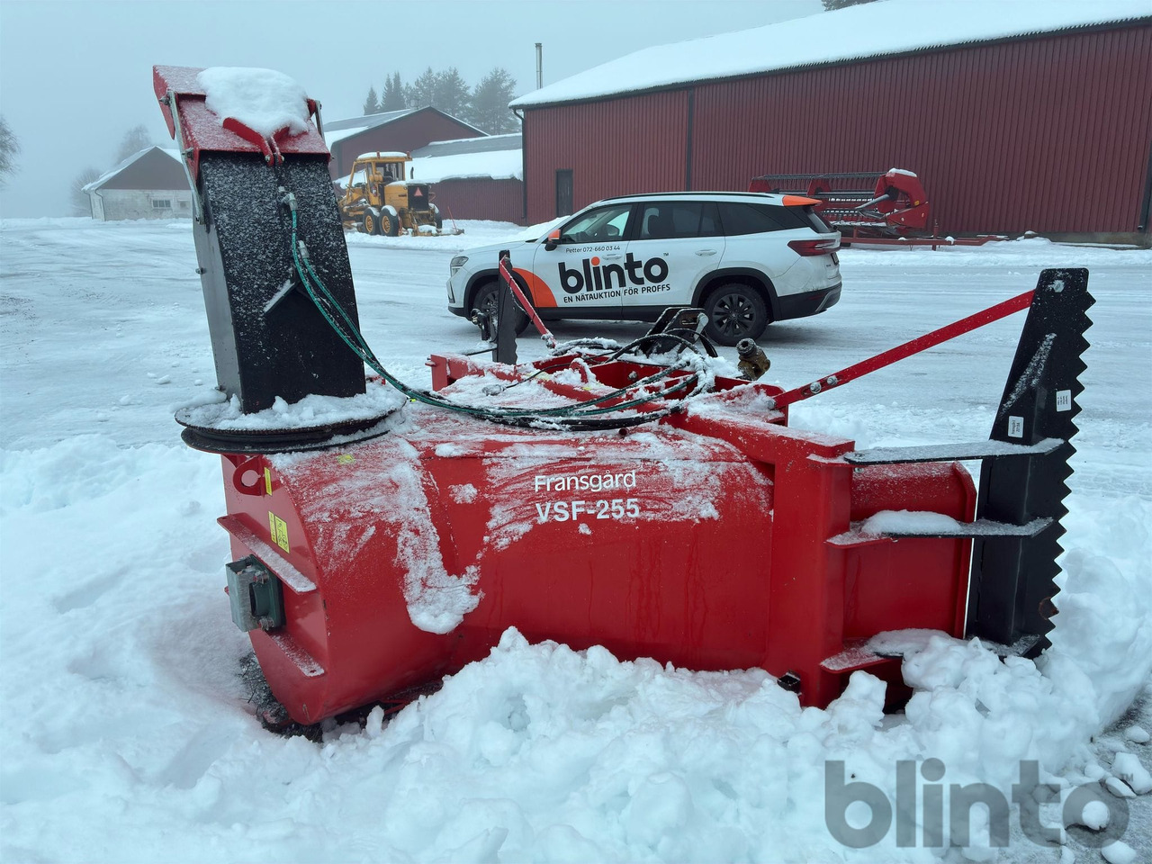 Fransgård VSF-255 - Снегоуборочная машина: фото 4 Fransgård VSF-255 - Снегоуборочная машина: фото 4