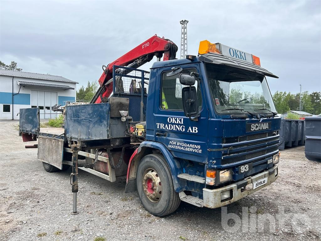 SCANIA G93ML4X2L 21050 / Med Fassi F110 från 2008 - Грузовик бортовой/ Платформа, Автоманипулятор: фото 4 SCANIA G93ML4X2L 21050 / Med Fassi F110 från 2008 - Грузовик бортовой/ Платформа, Автоманипулятор: фото 4