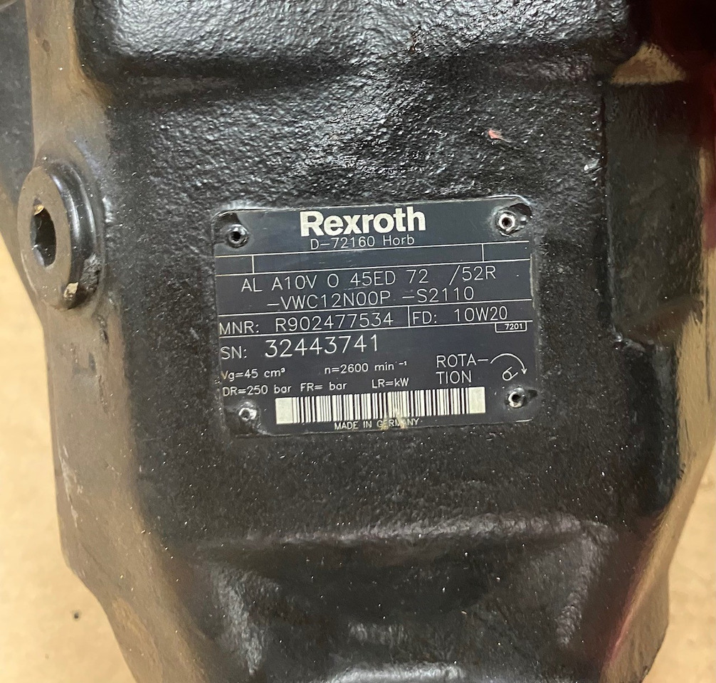 POMPA IDRAULICA RAFFREDDAMENTO MAN 81066506028 - Гидравлический насос: фото 5 POMPA IDRAULICA RAFFREDDAMENTO MAN 81066506028 - Гидравлический насос: фото 5