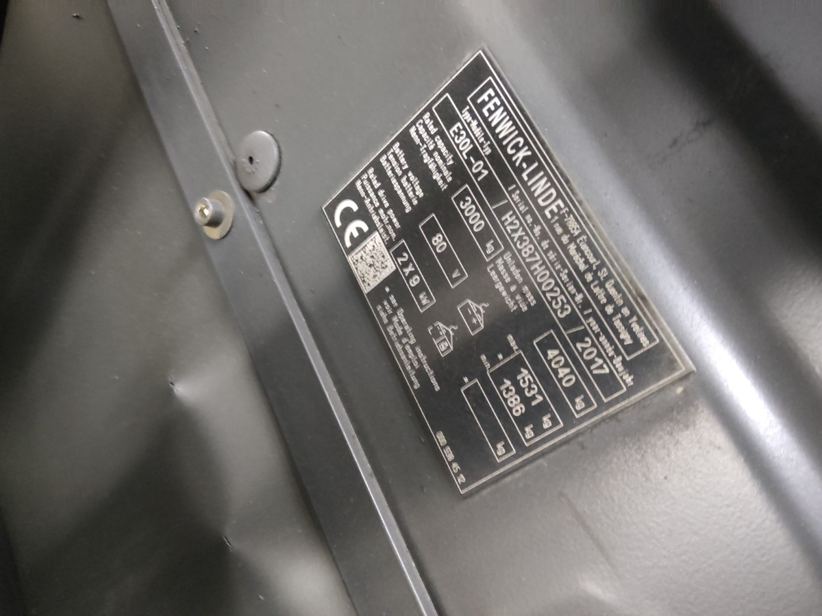 Linde E30L - Электропогрузчик: фото 5 Linde E30L - Электропогрузчик: фото 5