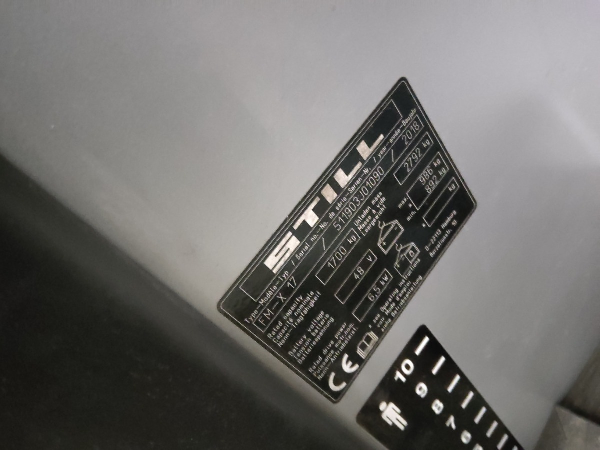 Still FM-X17 - Ричтрак: фото 5 Still FM-X17 - Ричтрак: фото 5