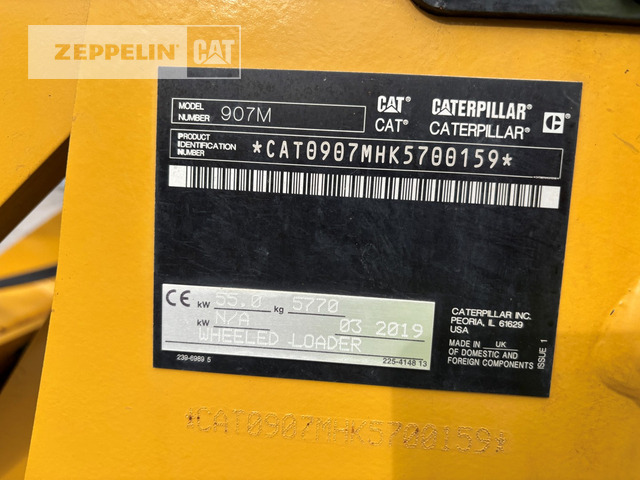 Cat 907M - Колёсный погрузчик: фото 5 Cat 907M - Колёсный погрузчик: фото 5