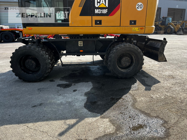 Колёсный экскаватор Cat M318F: фото 10 Колёсный экскаватор Cat M318F: фото 10