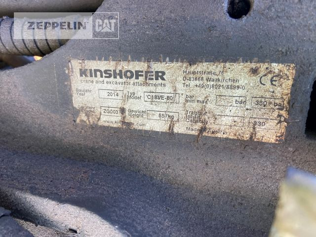Kinshofer Greifer Kinsho 800mm - Грейферный ковш для Строительной техники: фото 4 Kinshofer Greifer Kinsho 800mm - Грейферный ковш для Строительной техники: фото 4