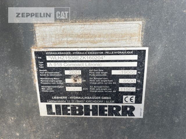 Liebherr A918 - Колёсный экскаватор: фото 2 Liebherr A918 - Колёсный экскаватор: фото 2
