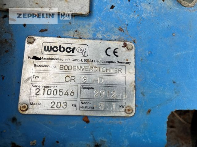 Weber CR-3HD - Виброплита: фото 2 Weber CR-3HD - Виброплита: фото 2