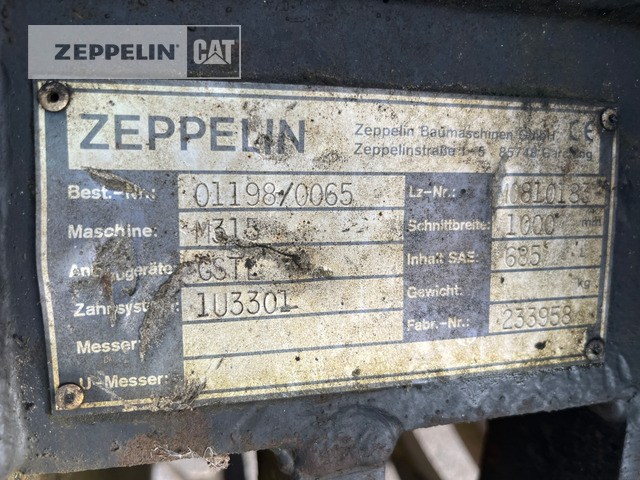 Zeppelin Sieblöffel MS10 - Сортировочный ковш: фото 3 Zeppelin Sieblöffel MS10 - Сортировочный ковш: фото 3
