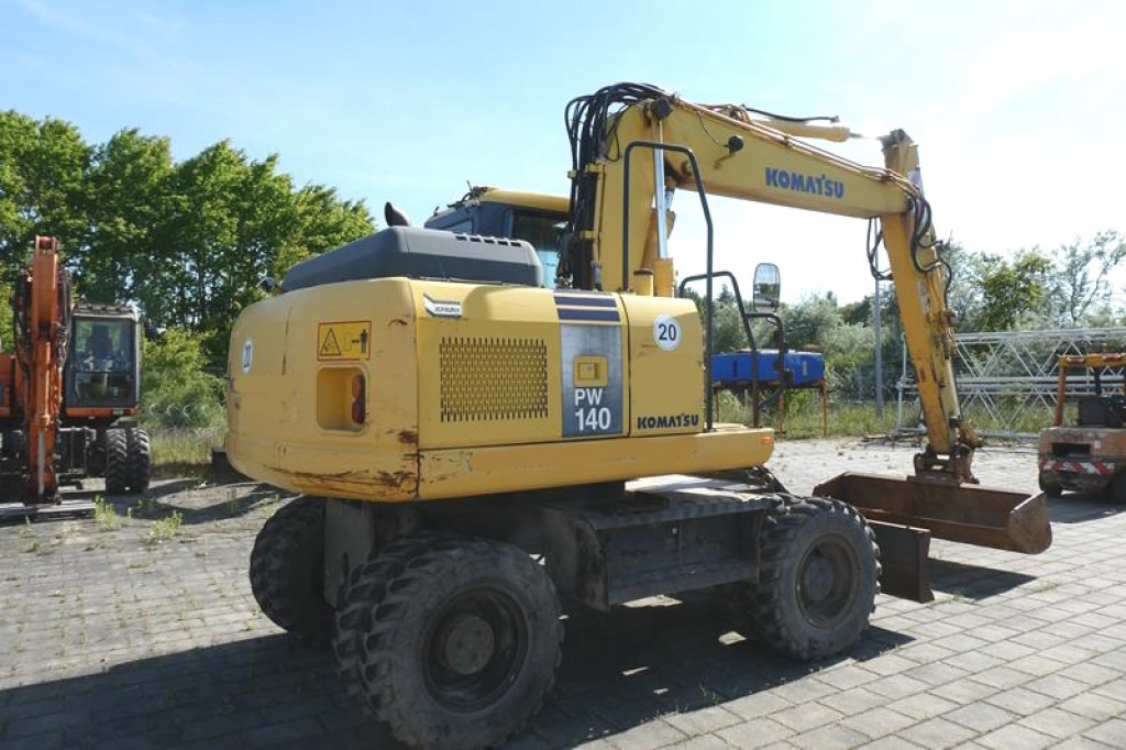 Колёсный экскаватор KOMATSU HANOMAG Mobilbagger PW140-7 Mobilbagger: фото 9