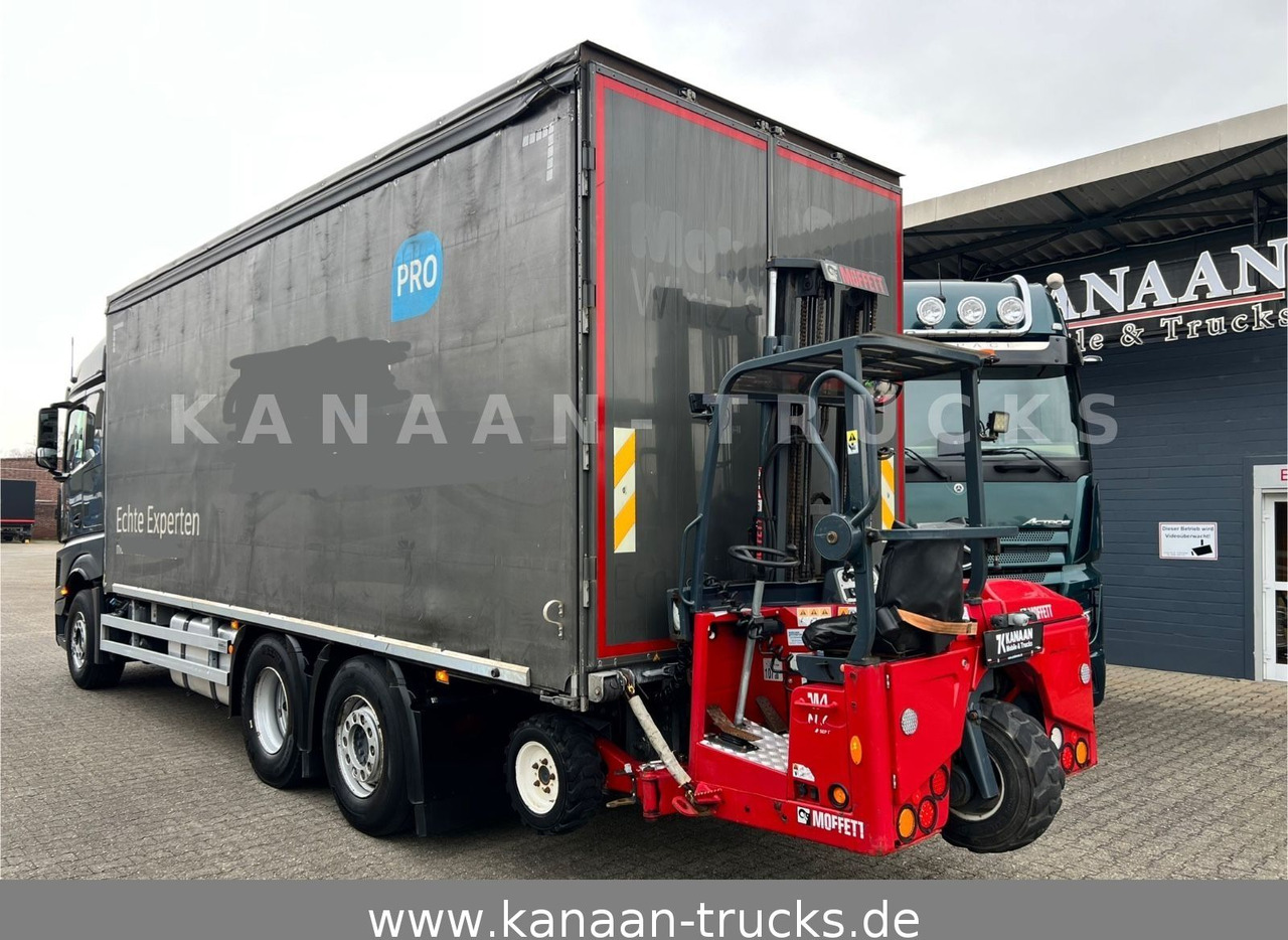 Mercedes-Benz 2548 Actros 6x2 Pritsche Moffet Mitnahme stapler - Автоманипулятор: фото 4 Mercedes-Benz 2548 Actros 6x2 Pritsche Moffet Mitnahme stapler - Автоманипулятор: фото 4