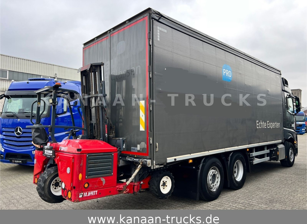 Mercedes-Benz 2548 Actros 6x2 Pritsche Moffet Mitnahme stapler - Автоманипулятор: фото 3 Mercedes-Benz 2548 Actros 6x2 Pritsche Moffet Mitnahme stapler - Автоманипулятор: фото 3