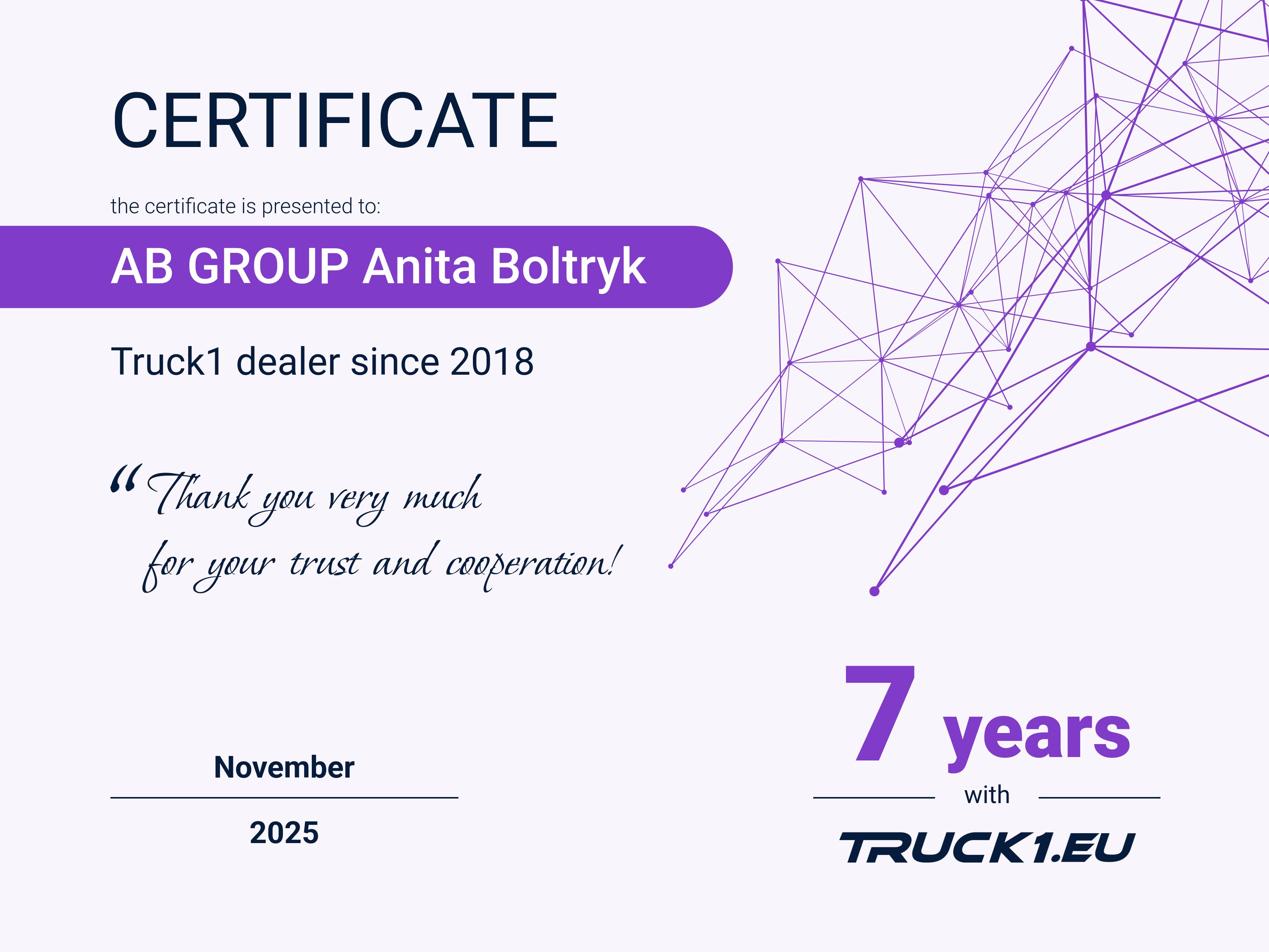 certificate certificate